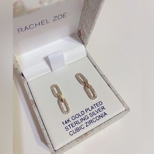Rachel Zoe Gold Tone Earrings